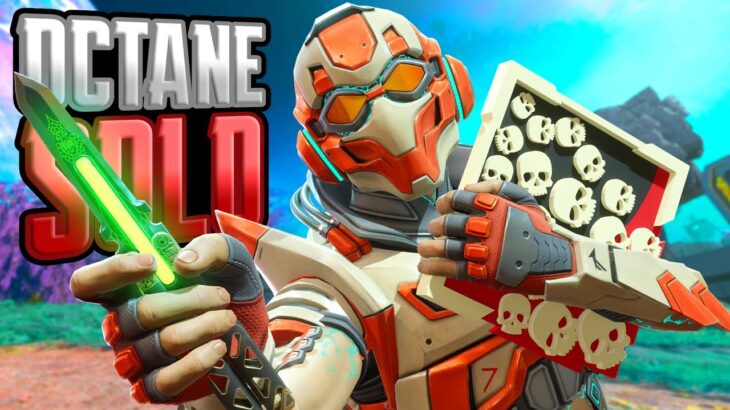 SOLO Octane 22 KILLS and 5,300 Damage Apex Legends Gameplay Season 21