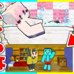 小人になって女の子の家こっそりに住んでみた結果www【まいくら/マインクラフト】