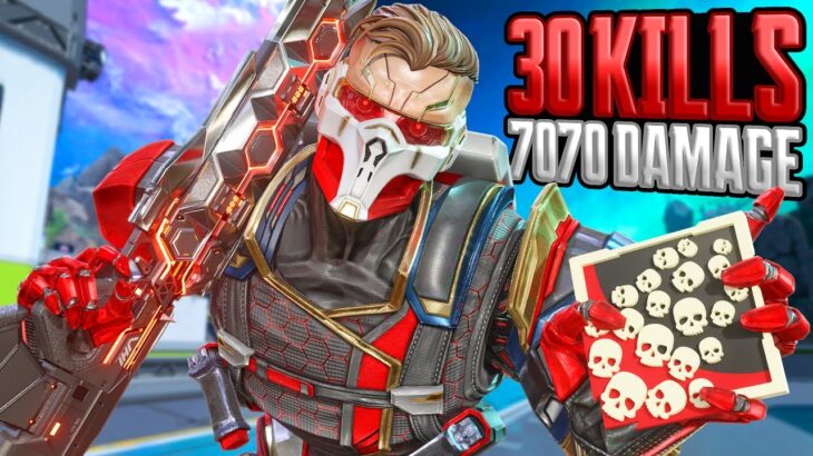 INSANE Revenant 30 KILLS and 7,000 Damage Apex Legends Gameplay Season 21